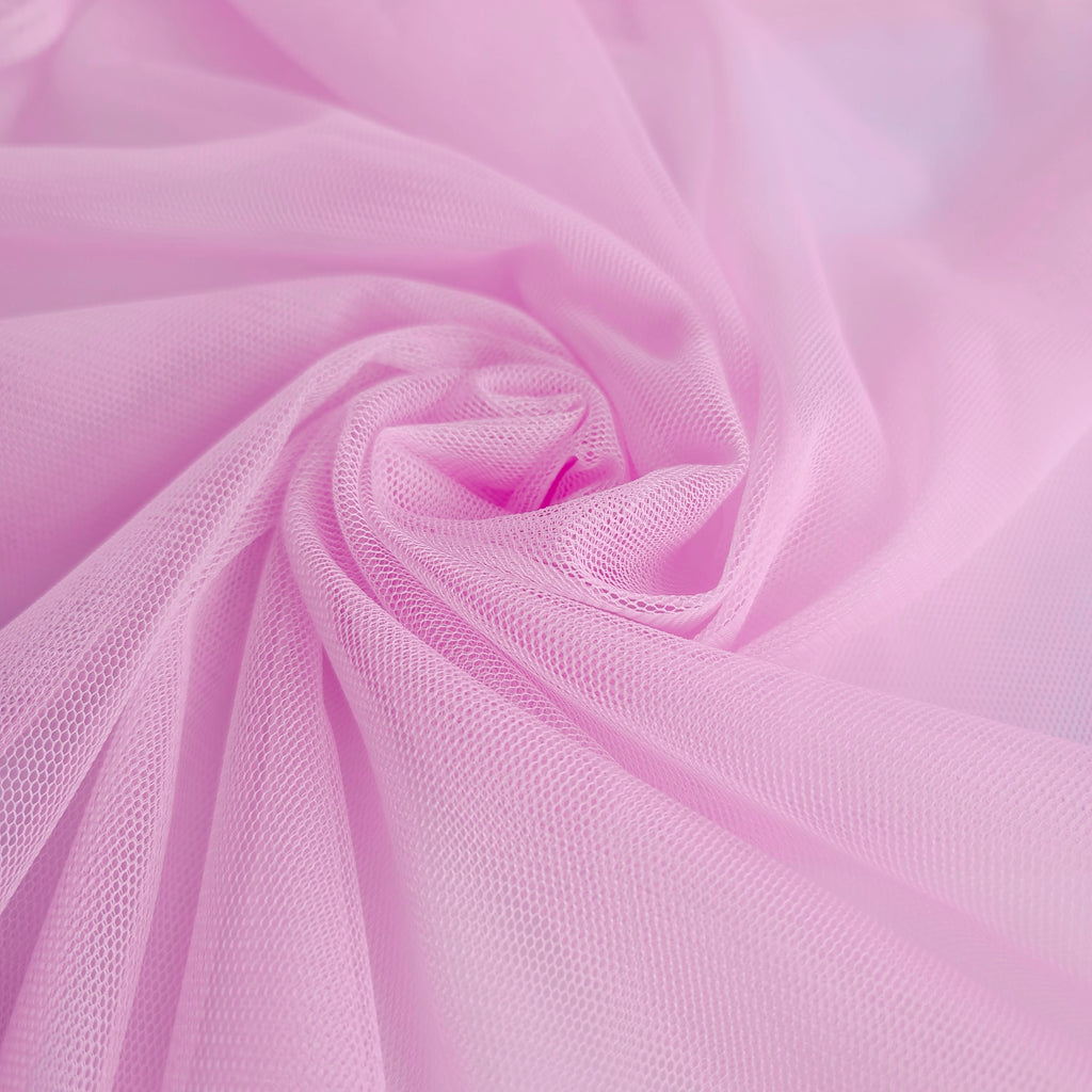 Soft Tulle Fabric 150cm Wide - Pastel Pink (Temp Substitute)