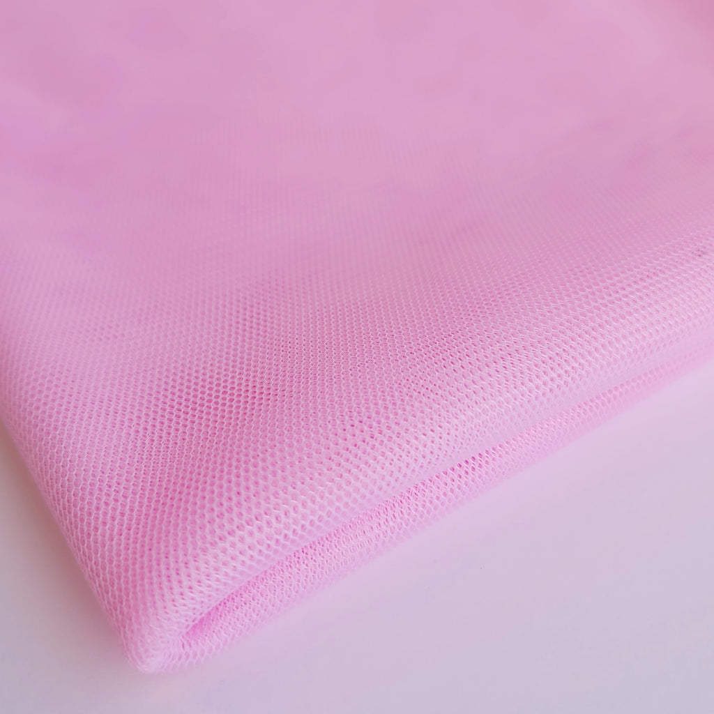 Soft Tulle Fabric 150cm Wide - Pastel Pink (Temp Substitute)