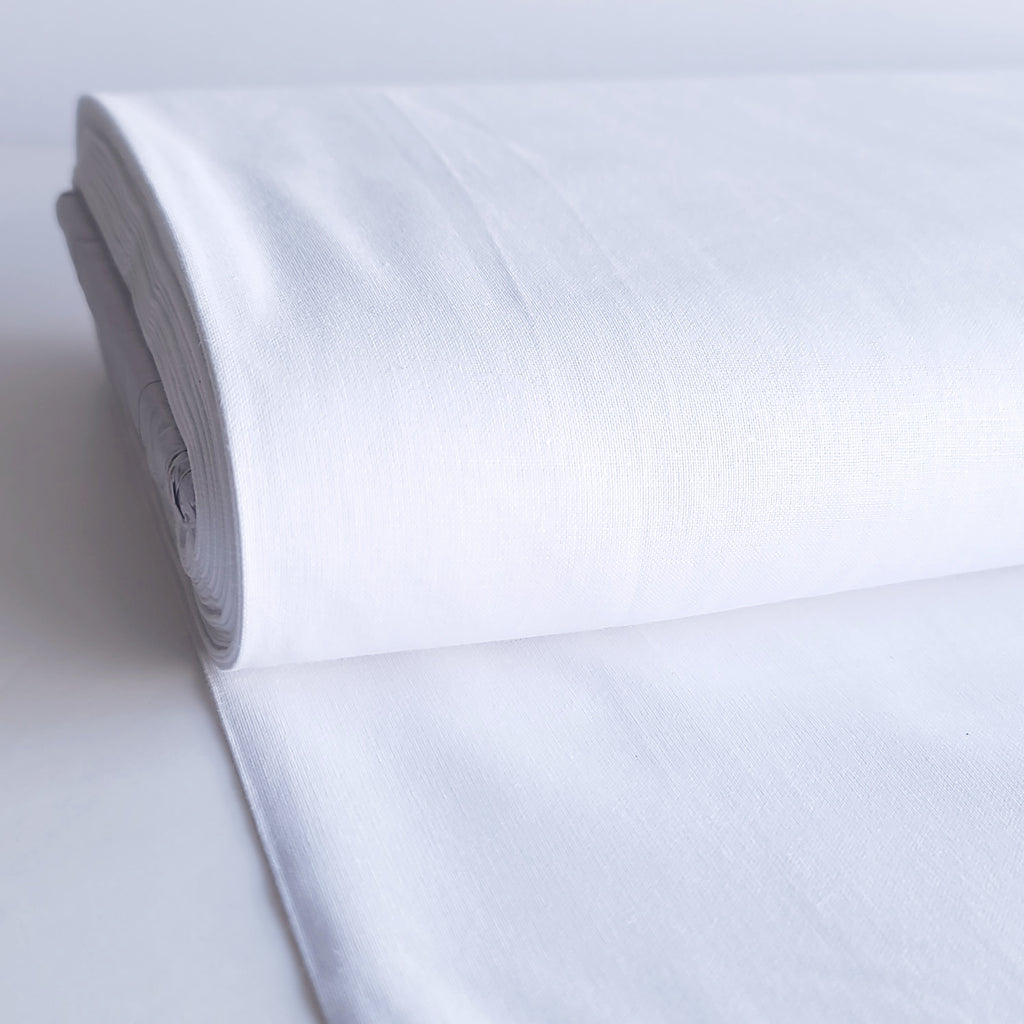 Plain 100% Cotton - White