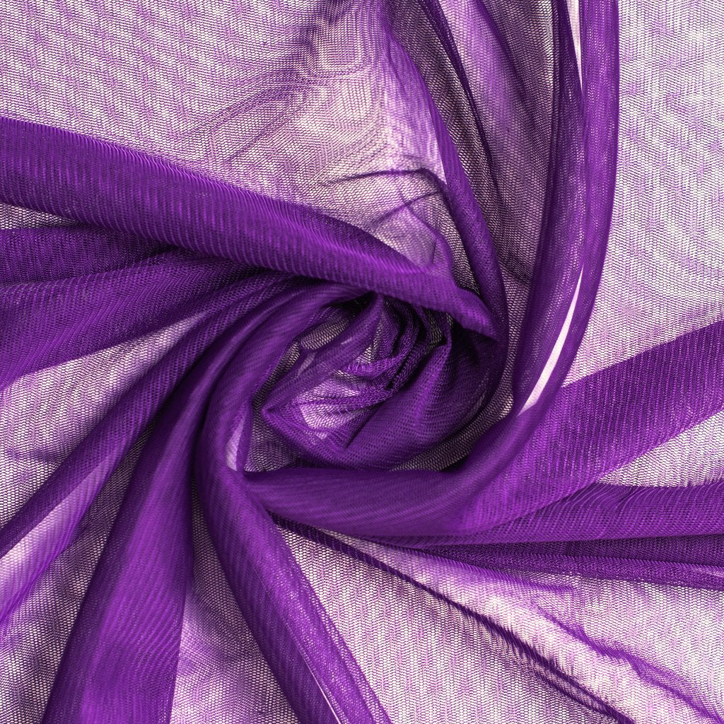 Cerise Pink 300cm Wide Fine Tulle Fabric